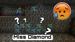 Finding diamond 😙in Survival series Minecraft...