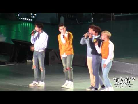 [FANCAM]141018 SMTOWN IN SHANGHAI SHINee Green rain