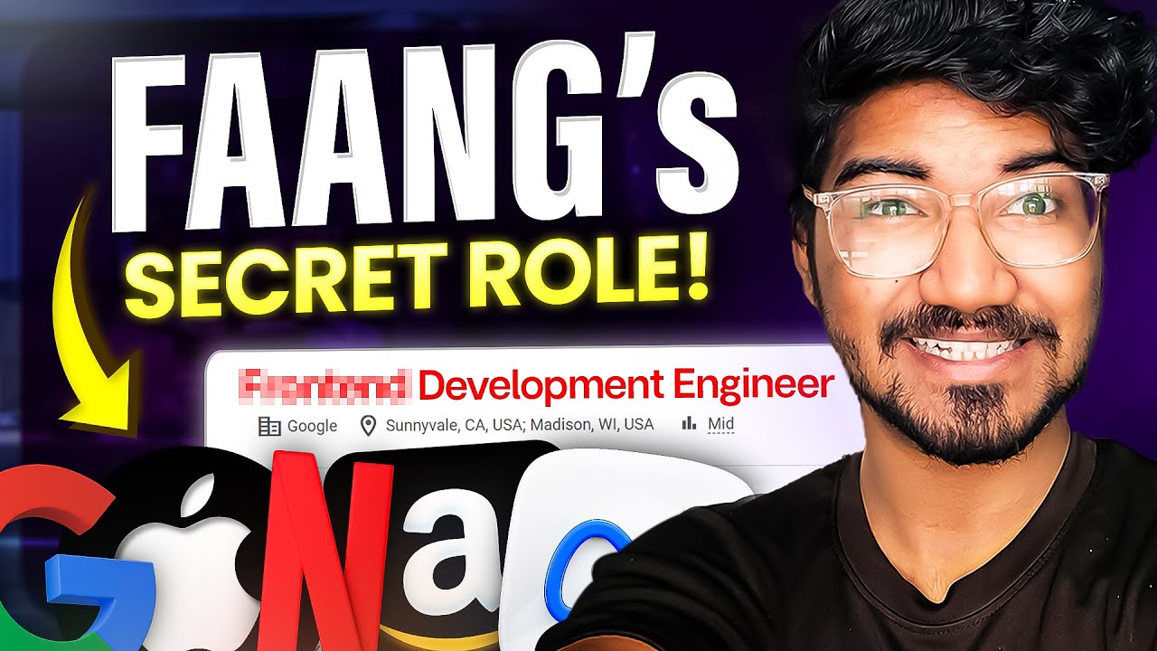 FAANG’s Secret Job That Pays Like SDE (But Nobody Talks About) | Tamil