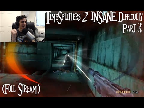 TimeSplitters 2 INSANE Story Difficulty Part 3 (Full Stream)