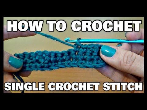 How to Crochet For Beginners | Single Crochet Stitch | Kristin's Crochet Tutorial's Video