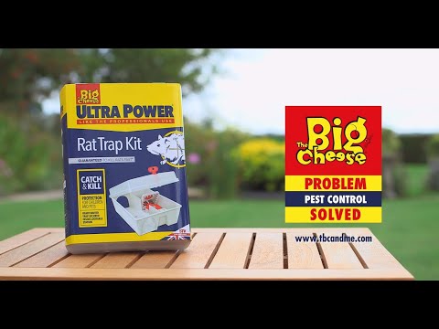 The Big Cheese Ultra Power Rat Trap Kit - Indoor Applications - STV564