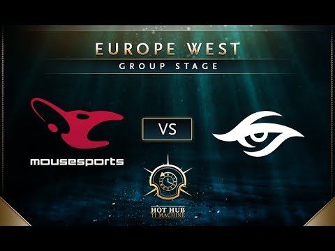 mouz vs Secret - TI7: EU Regional Qualifiers Group Stage - @DakotaCox @Fogged