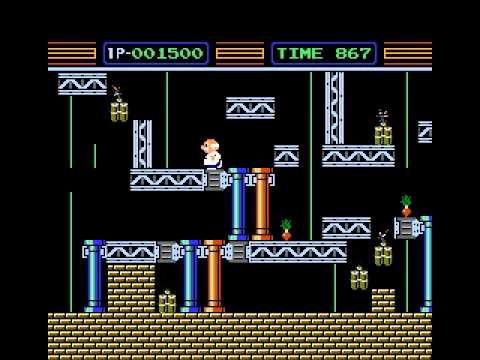 Final Level of Gyromite (Robot Gyro)