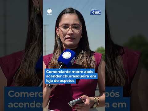 Comerciante morre após acender churrasqueira em loja de espetos | #BalançoGeralSP #Shorts