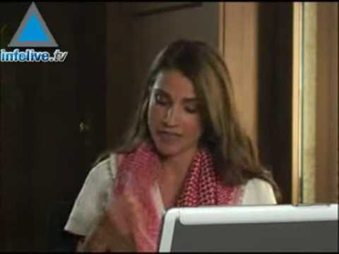 Jordan's Queen Rania Receives Award For Fighting Arab-Muslim