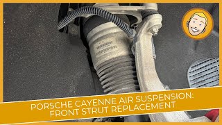 Porsche Cayenne 958 Front Air Suspension Replacement on the Cheap!