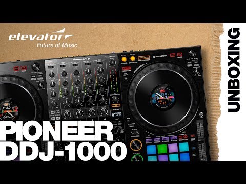 Pioneer DDJ-1000 - DJ-Controller - Unboxing (Elevator deutsch)