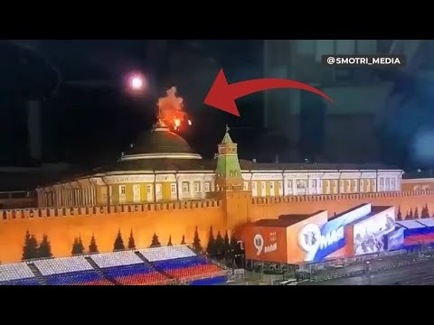 Two drones targeted the Kremlin residence of Russian President Vladimir Putin