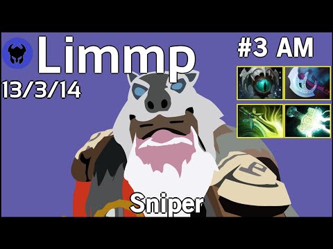 Limmp [coL] plays Sniper!!! Dota 2 7.21