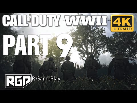 CALL OF DUTY WW2 Gameplay Walkthrough Part 9 Campaign  [ 4k ultraHD ] - No Commentary #callofdutyww2