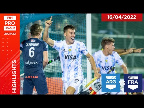 FIH Hockey Pro League Season 3: Argentina vs France (Men), Game 1 highlights