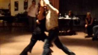 Nora Witanowsky y Carlos Martinez en La Plata, Milonga El Abrazo
