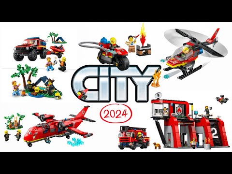 LEGO CITY FIRE 2024 COMPILATION