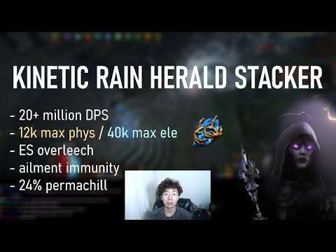 [KINETIC RAIN NERFED] Kinetic Rain of Impact Herald Stacker Budget Build