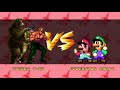 IKEMEN GO MUGEN Cyborg T 8P Wolf And Mr Bear Vs Powerstar Mario And Luigi