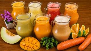 Faça esses 7 sucos naturais em casa e se surpreenda com o sabor