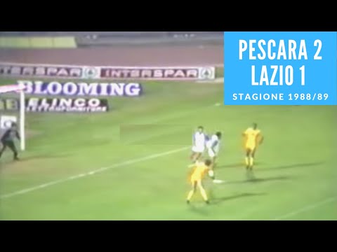 21 agosto 1988: Pescara Lazio 2 1