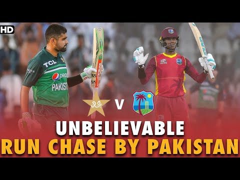 Unbelievable Run Chase By Pakistan | Pakistan vs West Indies | PCB | MA2T