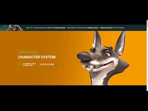 Quickly rig Character-Creator model