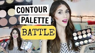 Battle of the Drugstore Contour Palettes