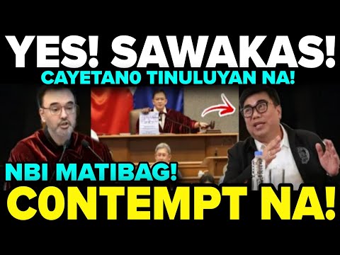 YES! SAWAKAS! C0F1RMED NA! NB1 MATIBAG C0NTEMP NA! PAN00R1N: TIN0LUYAN NI CAYETAN0! 