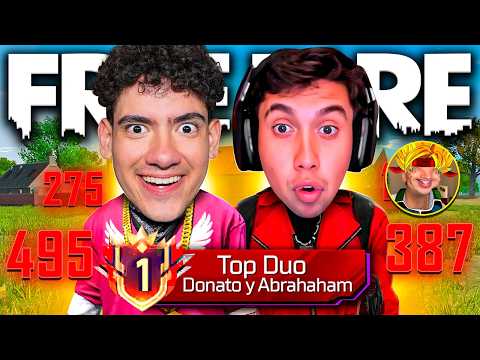 TheDonato y Abrahaham JUNTOS EN FREE FIRE POR PRIMERA VEZ !!