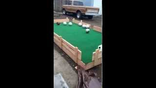 preview picture of video 'Poolball, Soccer Pool, new fun sport.'