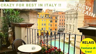 Italy Travel Update 2021 | Relais Fontana di Trevi Roma Day Night | Italy Flight