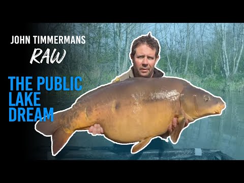 The Public Lake Dream - Carp Fishing with John Timmermans; RAW