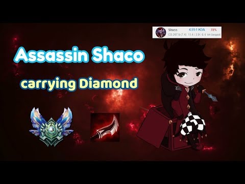 Shaco Jungle carrying Diamond 3 [League of Legends] Full Gameplay - Infernal Shaco