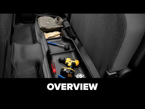 2019 Jeep Wrangler Unlimited 4-Door Custom Fit Under Seat storage solution  | WeatherTech