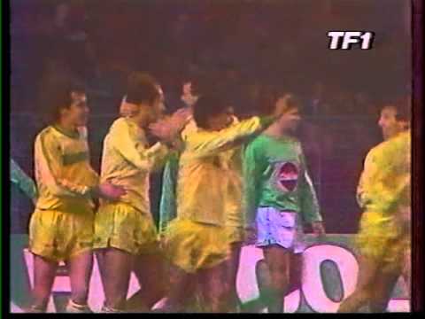 Nantes 2-3 ASSE - 21e journée de D1 1987-1988