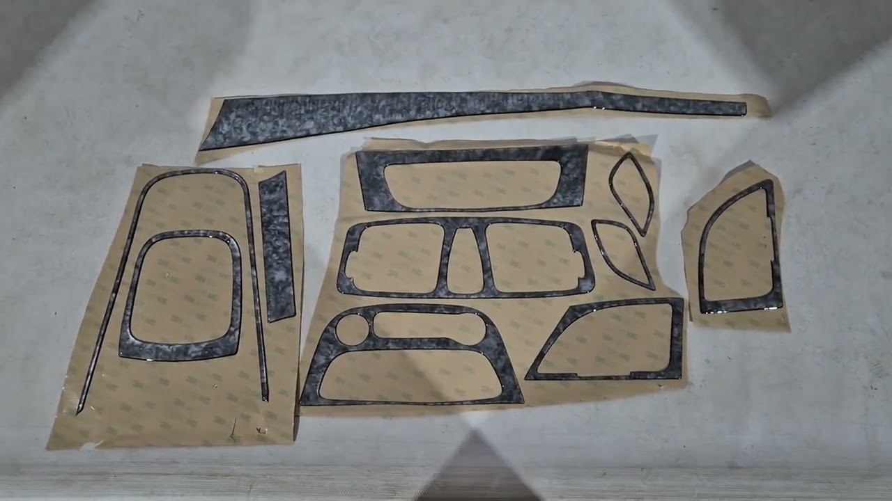 Накладки на панель (Meric) Video 2