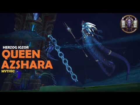 Queen Azshara Mythic - Fire Mage POV