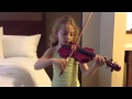 Vianna On Violin Witches Dance By Paganini