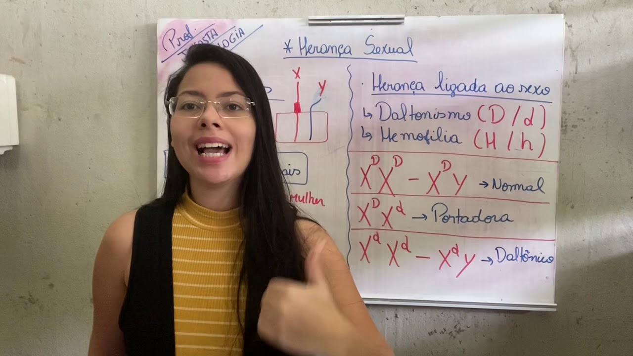 Herança sexual - Daltonismo e Hemofilia