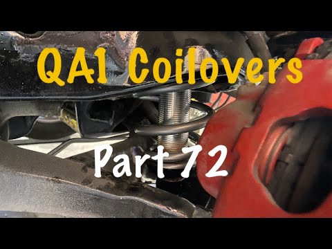 1977 Chevy Camaro Restoration. Part 72 installing QA1 Coilovers