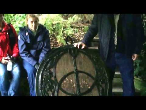 Origin of the sacred waters at Chalice Well in Glastonbury, England