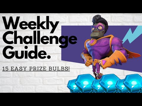 Super Brainz Character Challenge Guide! April 2020 | Easy Prize Bulbs in Battle for Neighborville