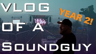 Video thumbnail for L'acoustics V-DOSC with a WING again - VLOG of a Soundguy by Guillaume Lortie