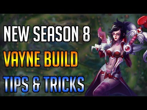NEW SEASON 8 RANK 1 VAYNE BUILD GUIDE, TIPS & TRICKS - STAAANGEEEEN/Chrisberg