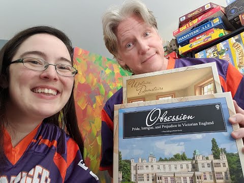 All the Games with Steph: Obsession Including Upstairs Downstairs Expansion - Kayenta Games