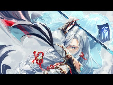 Genshin Impact 2.4 Shenhe theme 1 HOUR chill edition
