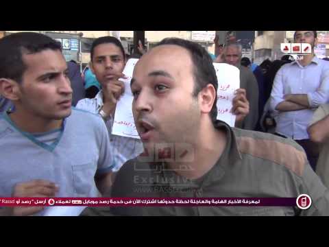 متظاهر يوجه اسئله للسيسي ومؤيديه وينتظر الرد