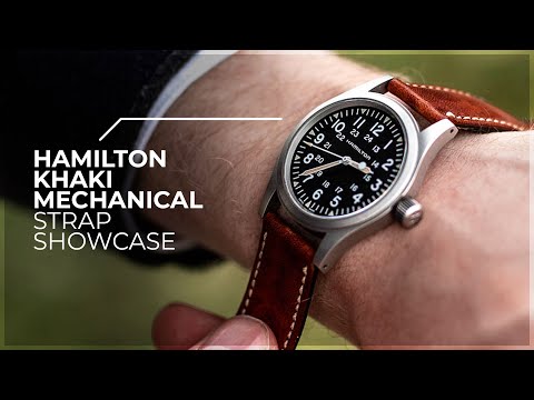 The Ultimate Way To Customise Your Watch! - Hamilton Khaki Mechanical Strap Showcase by WatchGecko