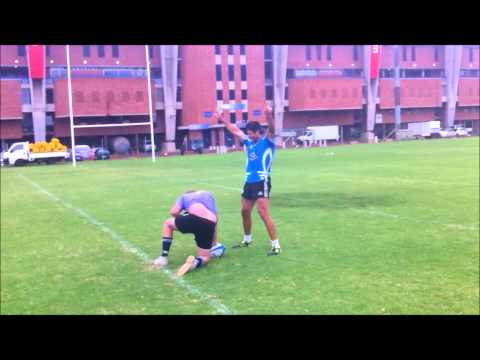 MalJan takes some hits from Blue Bulls Chilliboy, Spies and Zane Kirchner!