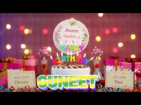 GUNEET Happy Birthday Song with Names 🌟 Happy Birthday to You