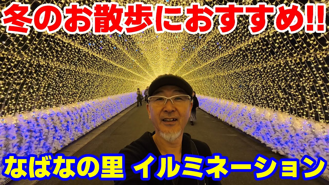 【なばなの里イルミネーション2025】冬の醍醐味を堪能しながらVlogしてみた『今年のテーマはジパング』