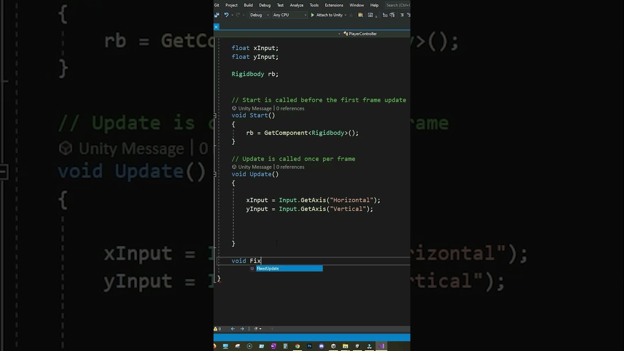 Unity Easy 3D Movement with Keyboard Input - Unity C# Scripting Tutorial